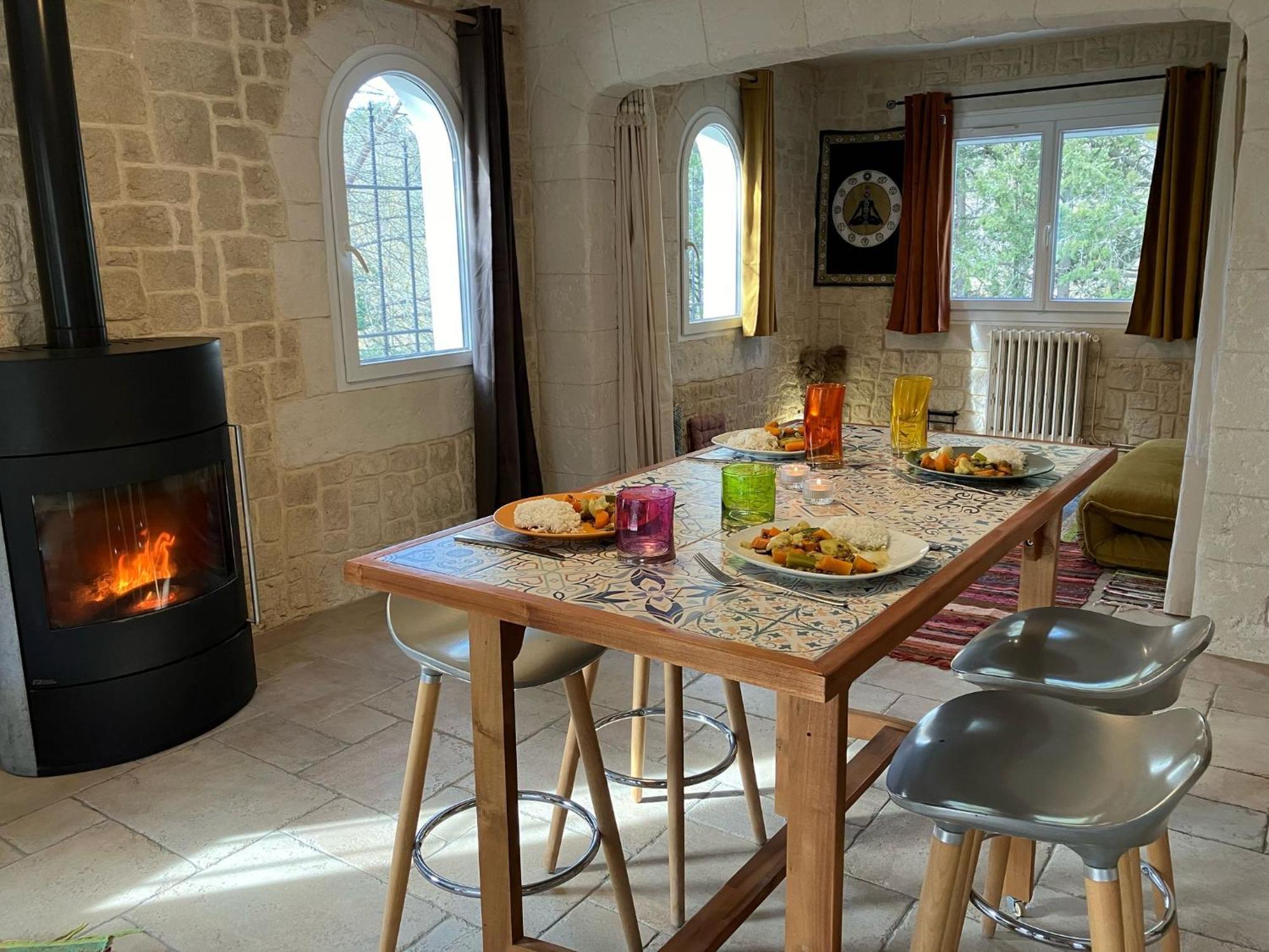 Gite With Private Jacuzzi, Shiatsu & Healthy Food Ladern-sur-Lauquet Eksteriør bilde